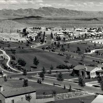 Boulder City panorama 1933-1934