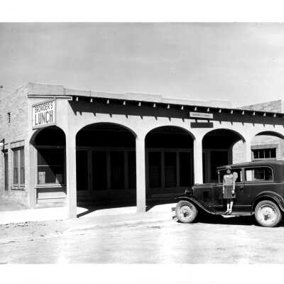 Boulder City restaurants, cafes, coffeehouses: Browder's Lunch 1932