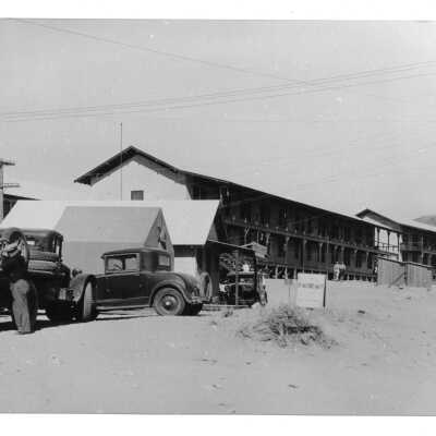 Boulder City Police Dept./Office U.S. Marshall, Six Co.s' dormitories and outhouses