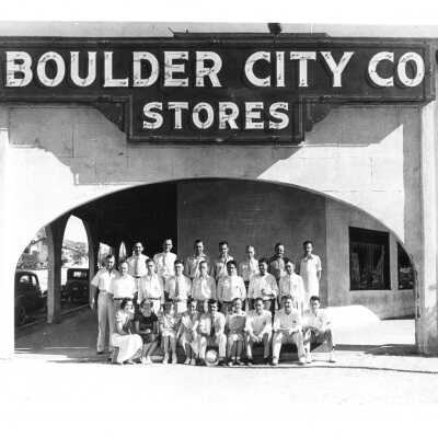Boulder City Co. Stores: employees & staff 1933-1934