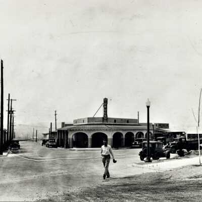 0002:0440: Boulder City, NV. commercial development at intersection of NV. Hwy & Ave B.