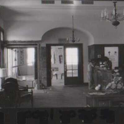 Boulder Dam Hotel 1980 renovations of the lobby and dining room