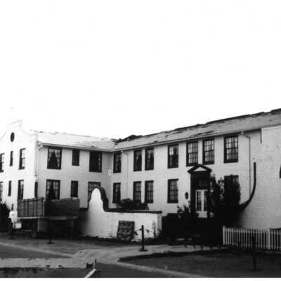 Boulder Dam Hotel July 1983 storm damage repairs