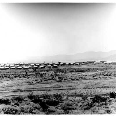 Boulder City panorama: view toward the southwest with Six Companies houses