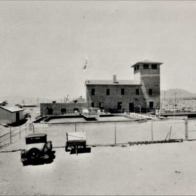 “Treatment and filtration plant in Boulder City between lower Colorado Street and Railroad Avenue.