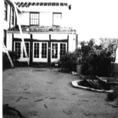 Boulder Dam Hotel July 1983 storm damage repairs