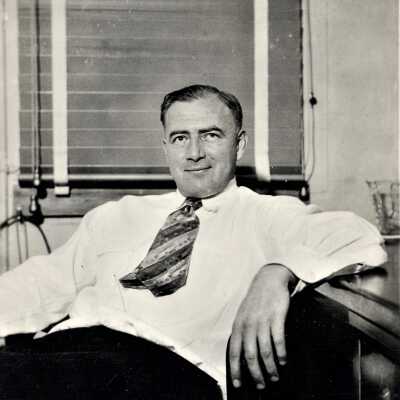 Boulder City hospital: Six Companies hospital male staff, c. 1932-1933.