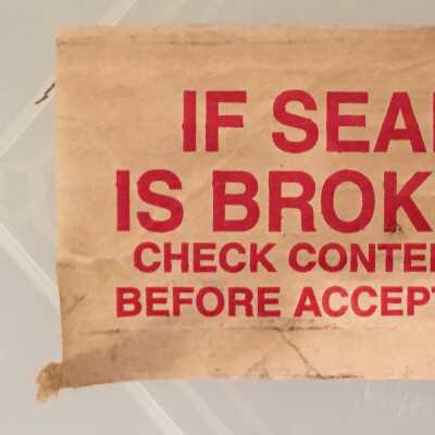 Shipping Label Scrap