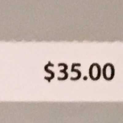 Apple Merchandise Price Tag