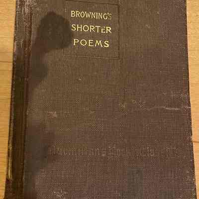 Browning's Shorter Poems (Susan Ewing, Ward-Belmont Class of 1923)