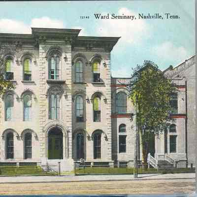 Ward Seminary Postcard