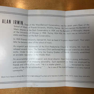 Inside the bulletin