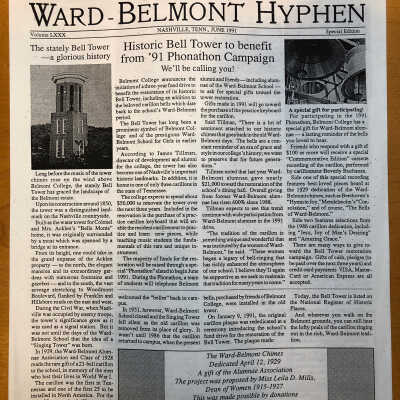 Hyphen Newspaper, 1991