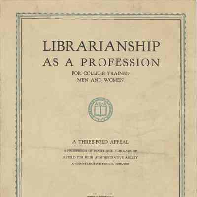 Librarianship as a Profession