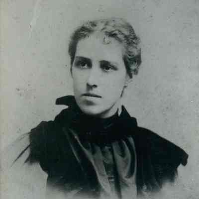 Annie C. Allison, Age 20: Front side of Annie C. Allison, age 20, photograph