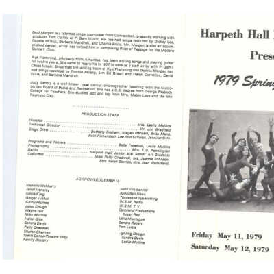 1979 Spring Concert