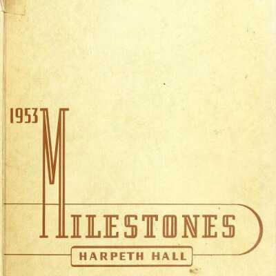 Yearbook, 1953
