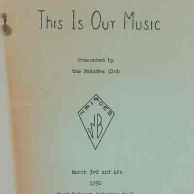 "This Is Our Music" Program, 1950