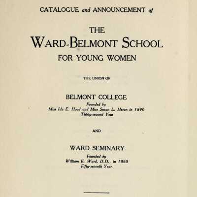 W-B Catalogue, 1921-1922