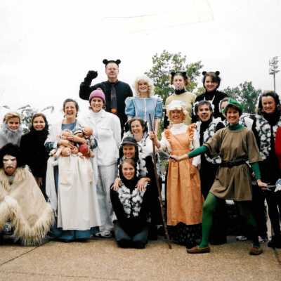 Faculty in Costumes