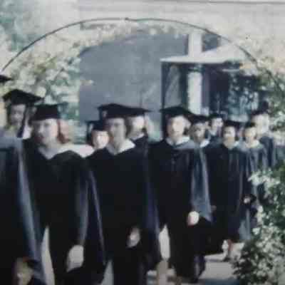 Graduation Day at Ward Belmont, 1940s