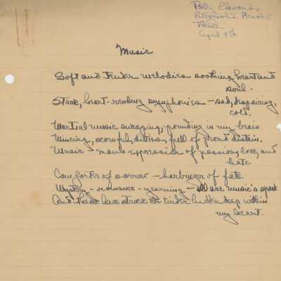 Polly Edwards Poetry, 1935