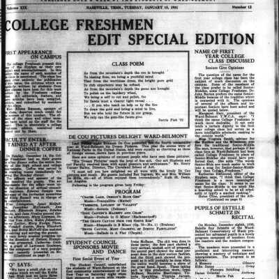 Hyphen, 1931-1932