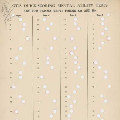 Mental Ability Tests