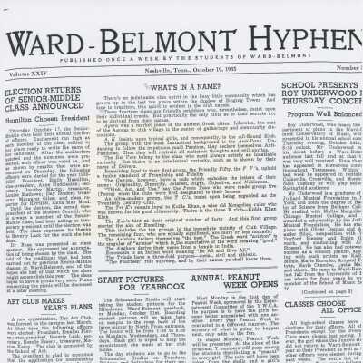 Hyphen, 1935