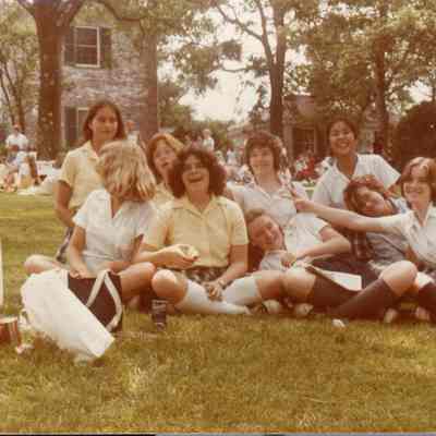 All Club Picnic on Souby Lawn. May 25, 1978
