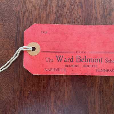 Ward-Belmont Luggage Tag
