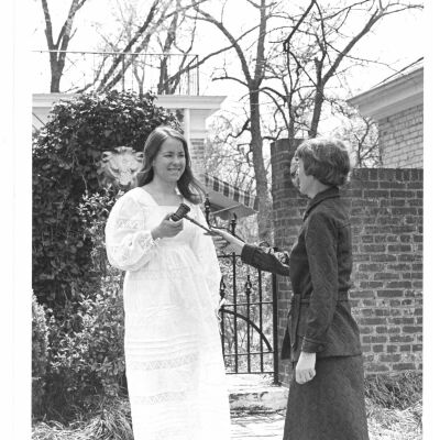Miss Penny and Floy Oliver, class of 1972