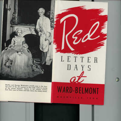 Red Letter Day at Ward-Belmont Brochure