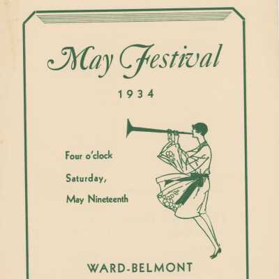 Ward-Belmont 1934 May Festival Program