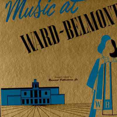 Cover of album "Music at Ward-Belmont"