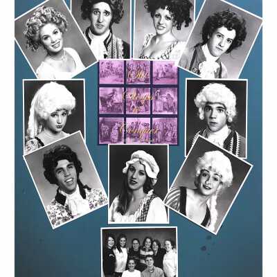 She Stoops to Conquer Cast Board