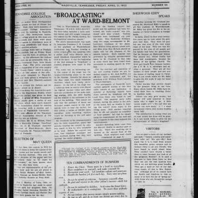 Hyphen, 1922