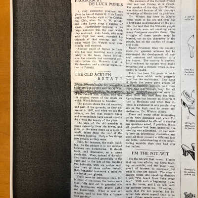 Hyphen Snippet, 1927