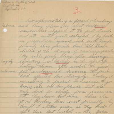 Anna Butterfield Essay