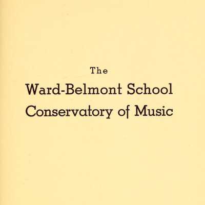 W-B Music Catalog, 1936-1937