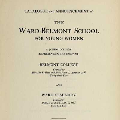 W-B Catalogue, 1925-1926