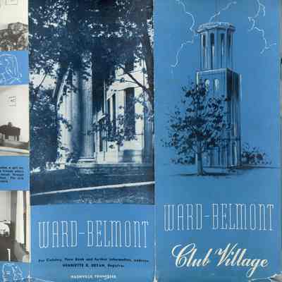 Ward-Belmont Club Village Pamphlet