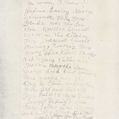 Miss Patty Letter