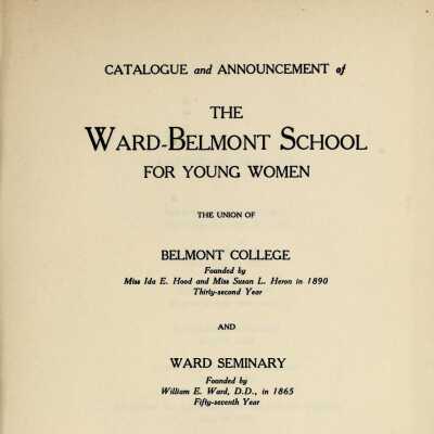 W-B Catalogue, 1921-1922