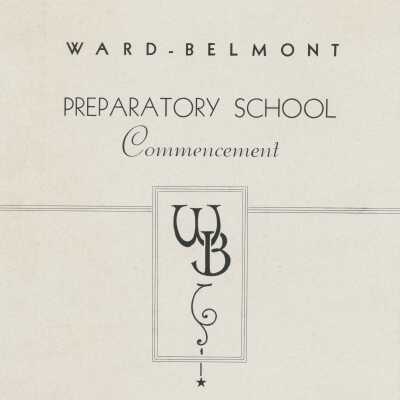 W-B Commencement Program, 1945