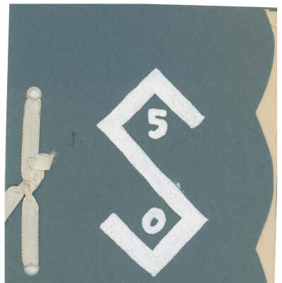 1950 Senior Class Banquet program