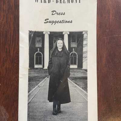 Ward-Belmont Dress Suggestions Pamphlet