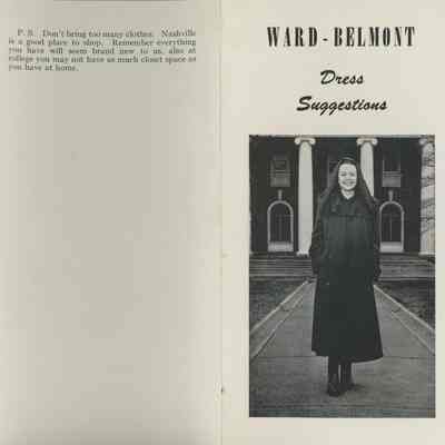 Ward-Belmont Dress Suggestions