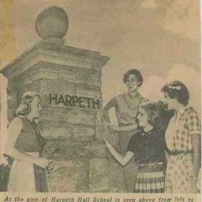 Nashville Banner Article on Harpeth Hall, September 1951
