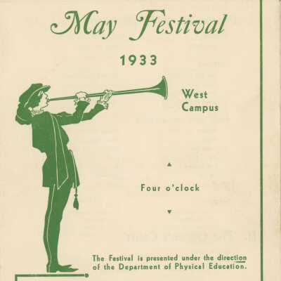 Ward-Belmont 1933 May Festival Program